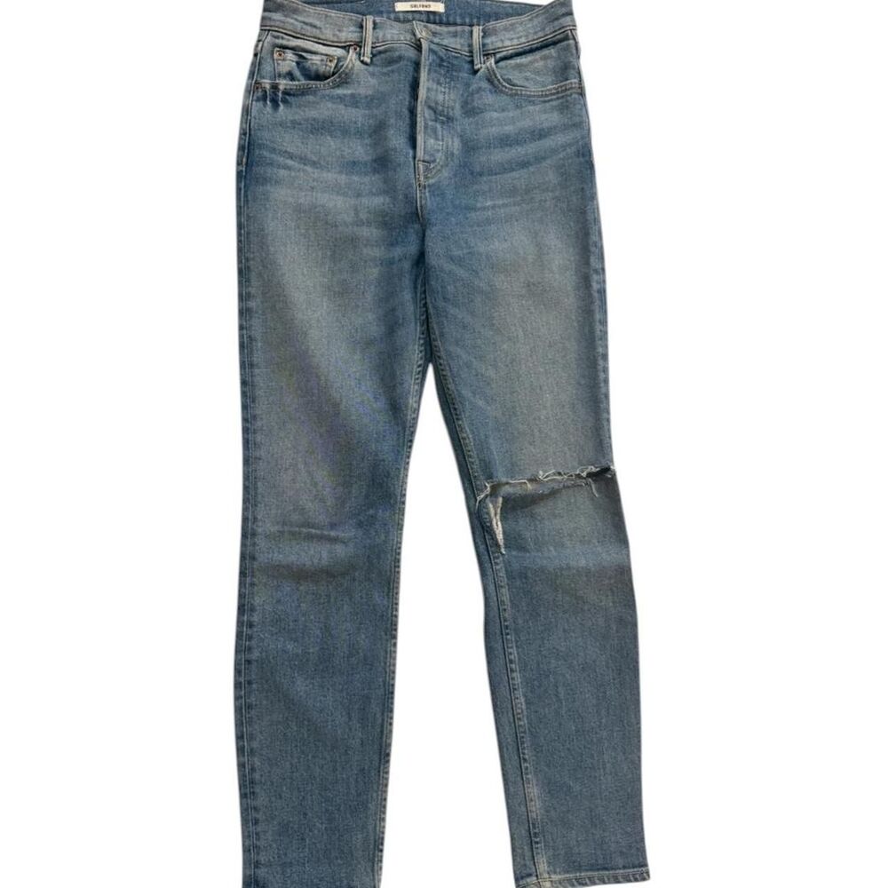 GRLFRND Karolina blue jeans